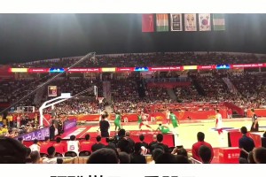 这球是真的燃！?易建联19年世界杯晃倒对手滑翔劈扣